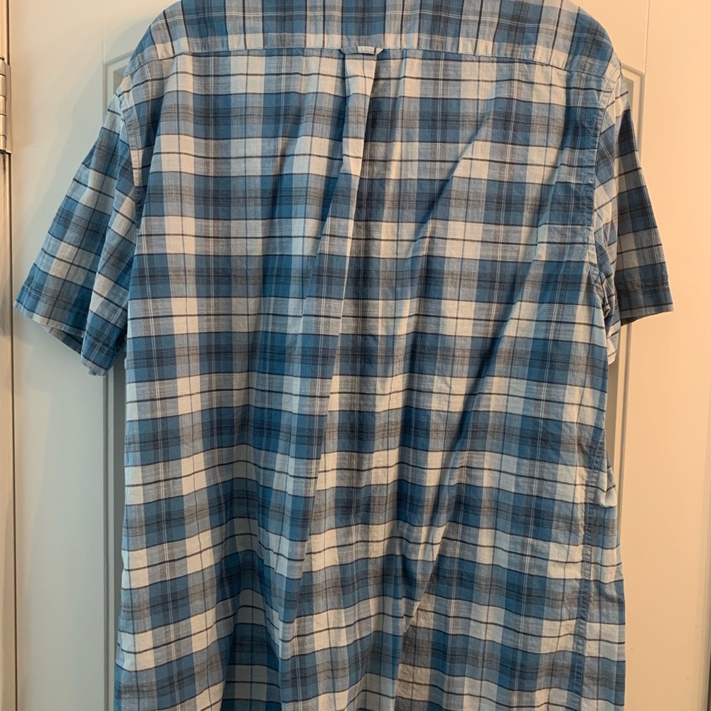 Grayiers Clothiers Button Down Shirt 
Mens Sz 2XL Blue/Grey Plaid 
Pre-Owned - Picture 3 of 3